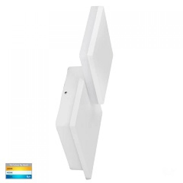 Havit-Pivot Black & White Square LED Wall Light